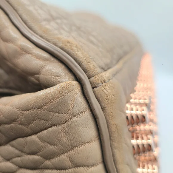 Alexander Wang Rocco Textured Leather Studded Satchel - Picture 13 of 16